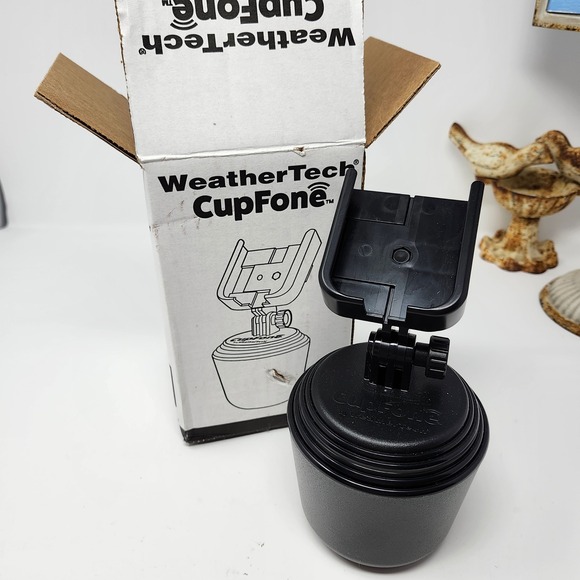 WeatherTech CupFone Universal Portable Cell Phone Holder Car Mount‎ 360 - Picture 1 of 4